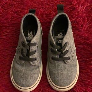 Vans kids grey sneaker 👟